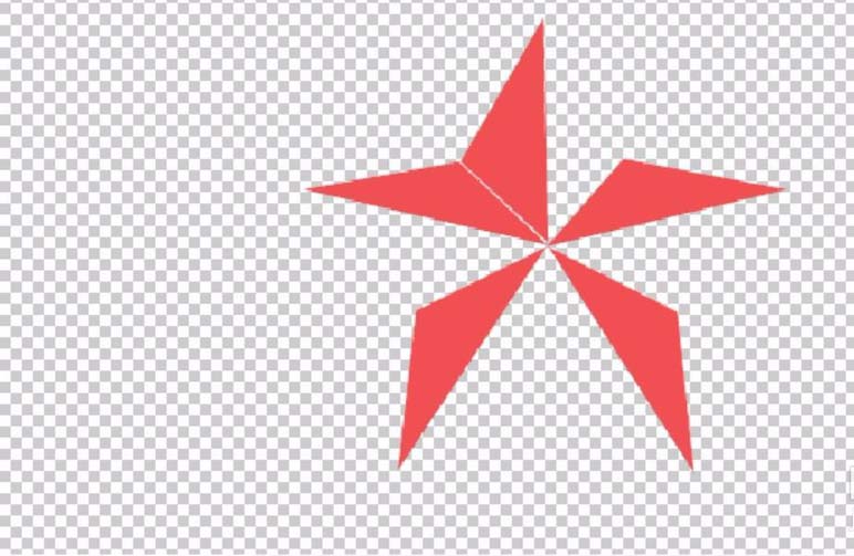 ps绘制立体发光红色五角星的操作方法