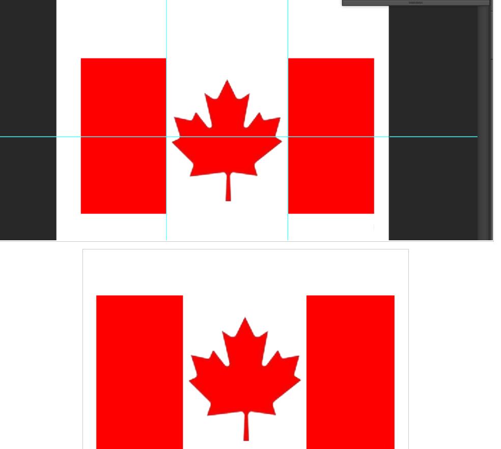 PS制作矢量加拿大国旗的图文方法