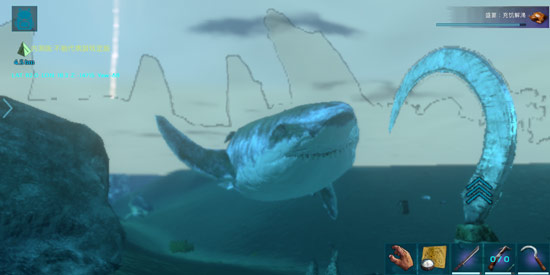 方舟生存进化巨齿鲨吃什么