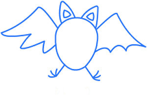 QQ画图红包怎么画蝙蝠 QQ画图红包蝙蝠画法一览 