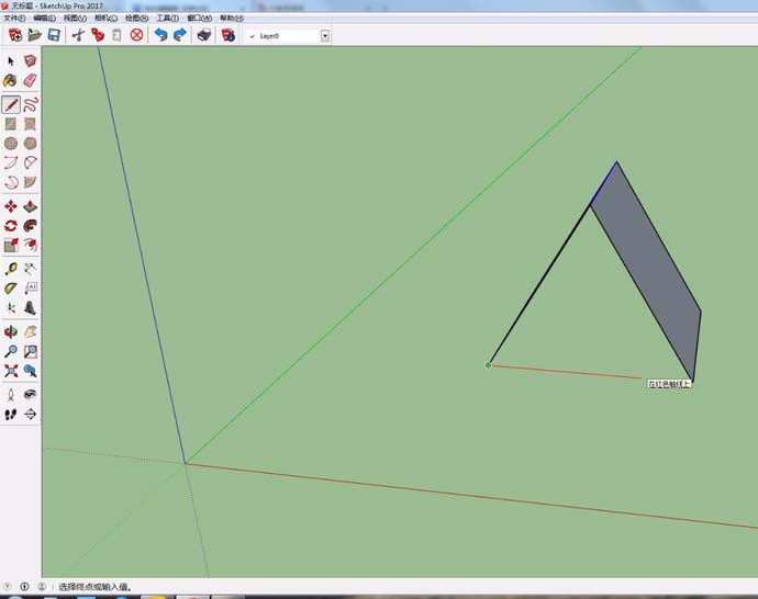 草图大师怎么建三角坡 建三角坡模型方式一览