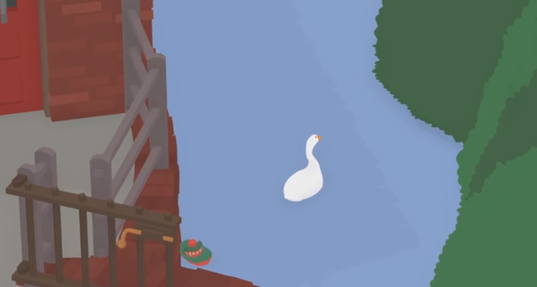 大鹅模拟器隐藏任务让玩具船在桥下航行怎么做？