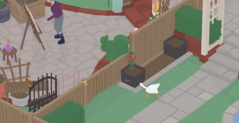 大鹅模拟器隐藏任务抓住抛过栏杆的物体怎么做？