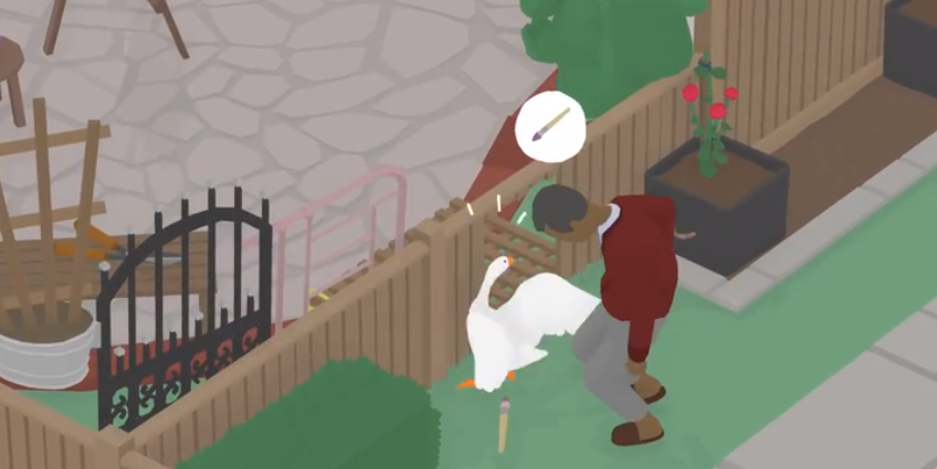 大鹅模拟器隐藏任务抓住抛过栏杆的物体怎么做？