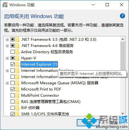 Windows10系统下如何禁用IE浏览器