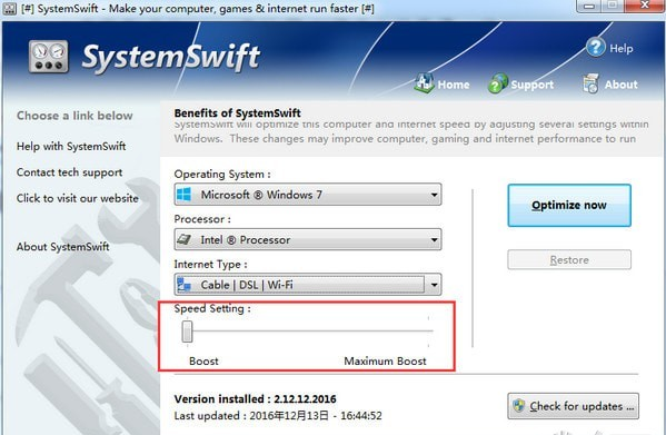 SystemSwift(电脑速度优化软件) v2.10.26.2020共享版