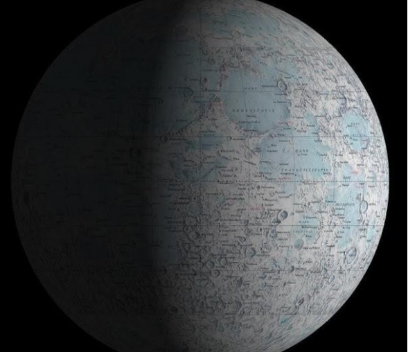 Moon Atlas 3D