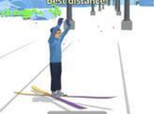 滑雪跳跃3D