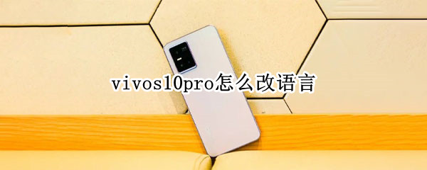 vivos10pro怎样修改语言