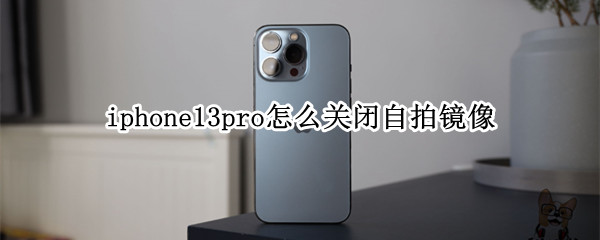 iphone13pro自拍镜像如何关闭