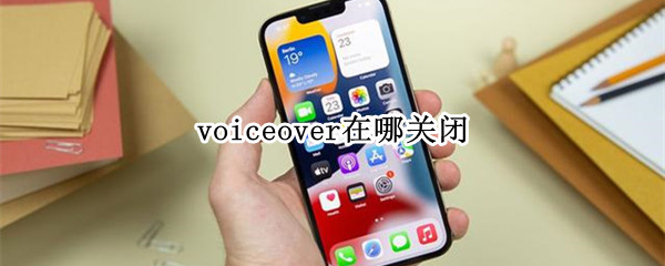 苹果手机怎么关闭voiceover