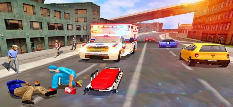 紧急救护车救援(Ambulance Rescue Driving)
