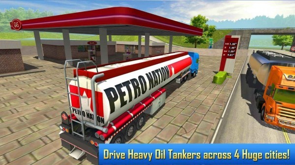 油罐卡车模拟运输1