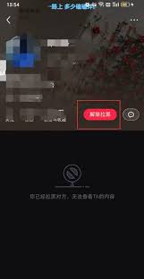 小红书怎么拉黑对方