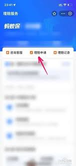 支付宝蚂蚁保险如何进行理赔