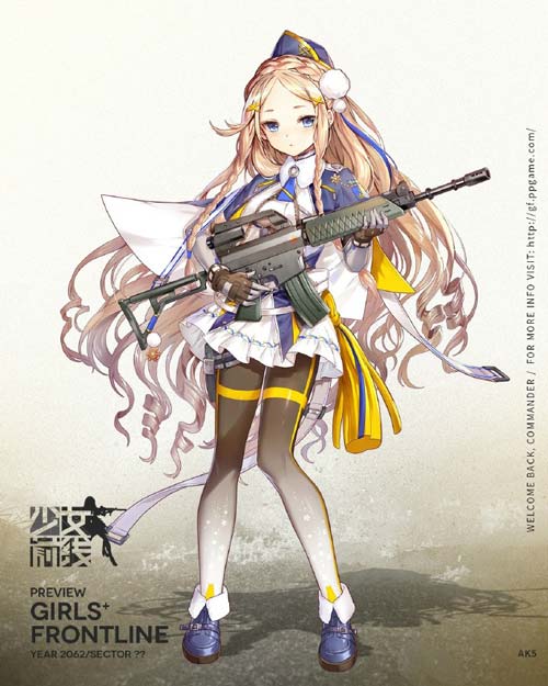 少女前线AK5图鉴 AK-5满级属性技能资料