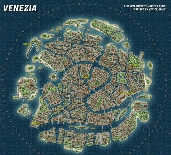 绝地求生新地图VENEZIA什么时候出？威尼斯水城上线时间