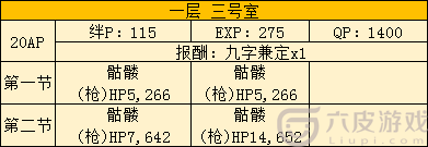 FGO空之境界复刻103室配置 103室自由本攻略