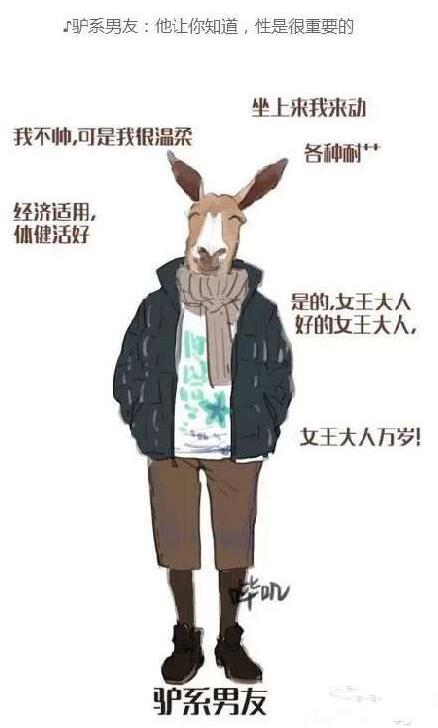 驴系男友有哪些特征?