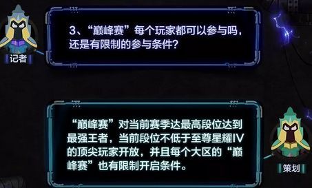 王者荣耀巅峰赛参赛资格条件一览