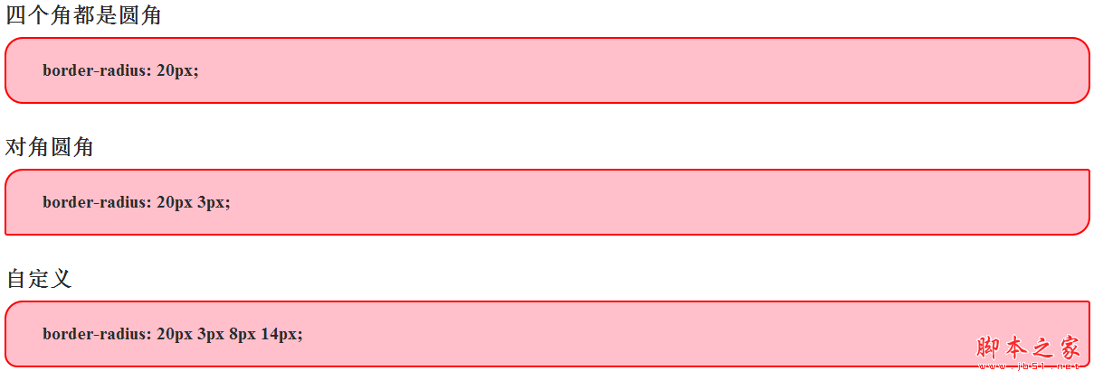 纯CSS3实现圆角效果（含IE兼容解决方法）