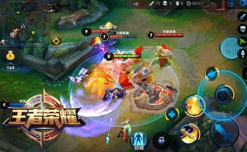 回血能力超强王者荣耀手游五军对决英雄组合推荐