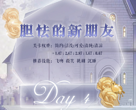 奇迹暖暖胆怯的新朋友高分怎么搭配