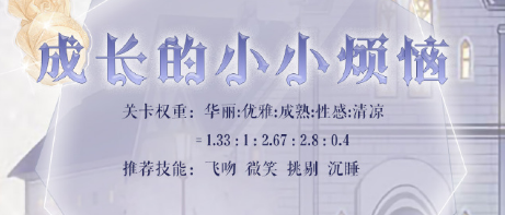 奇迹暖暖星灵探秘第五关怎么搭配？成长的小小烦恼高分搭配攻略分享