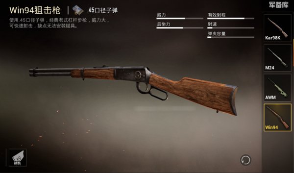 和平精英win94一枪能爆二级头吗