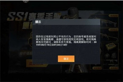 和平精英隔离期是什么