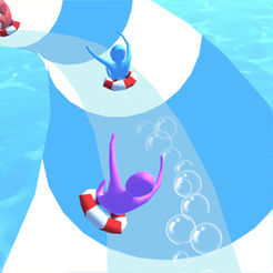 Aqua Slide Race
