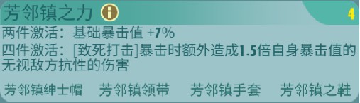辐射避难所ol芳邻镇之力怎么样 芳邻镇之力搭配技巧分享