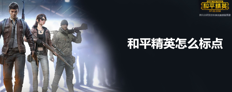 和平精英如何标点？ 和平精英标点方法一览