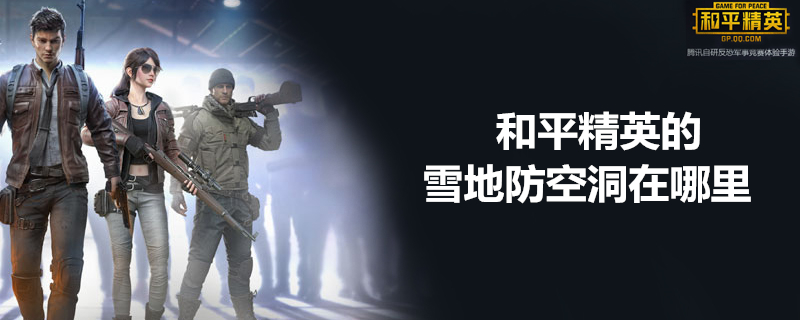和平精英雪地防空洞在哪里？雪地防空洞位置分享