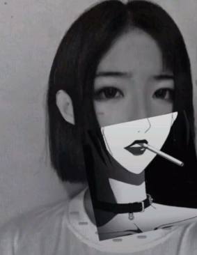 抖音动漫半遮脸操作教程分享