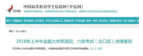 2018四六级成绩查分没有验证码怎么回事 英语四六级成绩验证码在哪