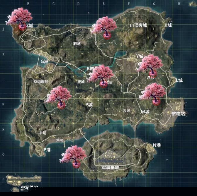和平精英祈愿树在哪？祈愿树位置地点介绍