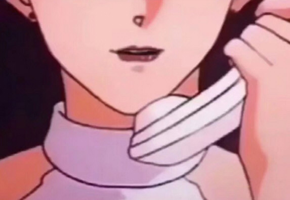 抖音漫画脸半脸素材女