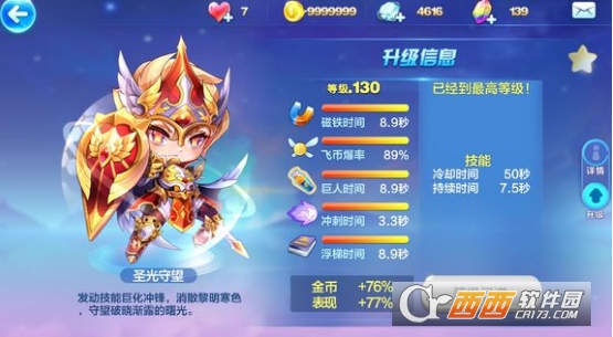 天天酷跑圣光守望值得抽吗 圣光守望技能属性一览