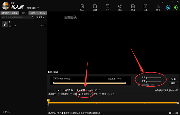 拍大师怎么消音?拍大师消音操作步骤分享