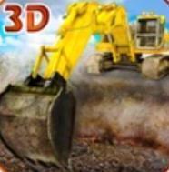 砂子挖掘机模拟器3Dapp