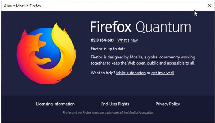 Firefox 69正式版默认启用增强追踪保护功能 优化阻止自动播放功能