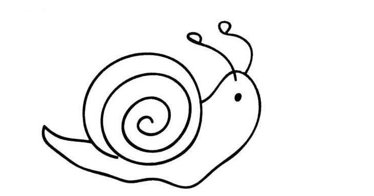 QQ画图红包怎么画蜗牛 QQ画图红包蜗牛画法一览 
