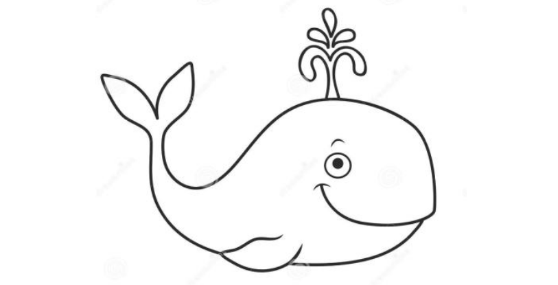 QQ画图红包怎么画鲸鱼_QQ画图红包所有图案画法汇总