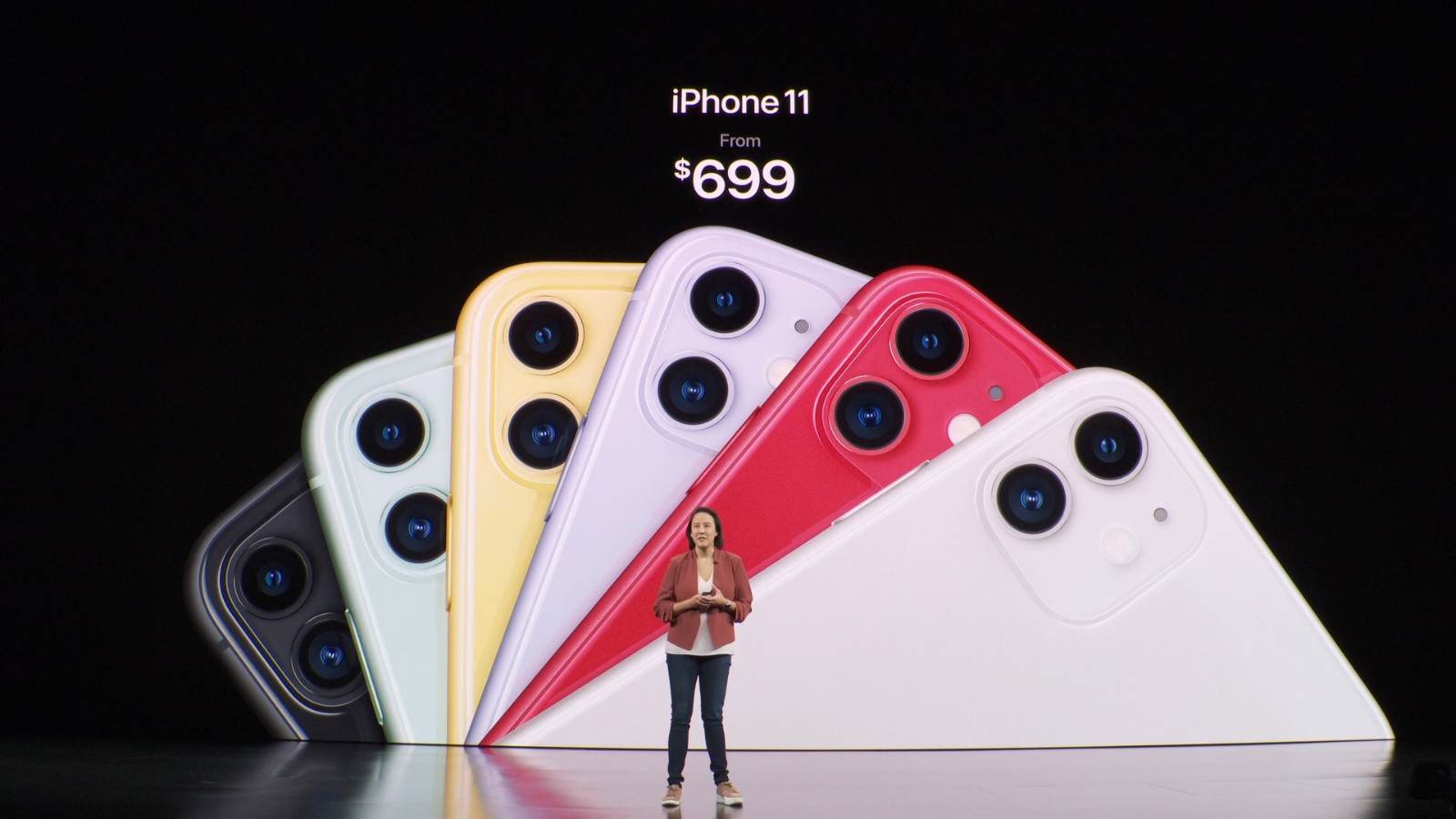 iPhone11 5499元起售 6种配色双摄像头系统