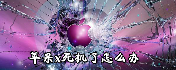 苹果x死机了怎么办_苹果x死机解决方法大全