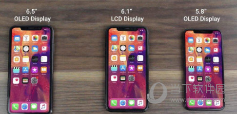 iPhone XS屏幕变化