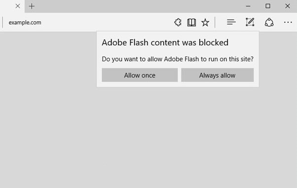 Edge浏览器Flash不能用怎么办? Flash不能用解决方法一览
