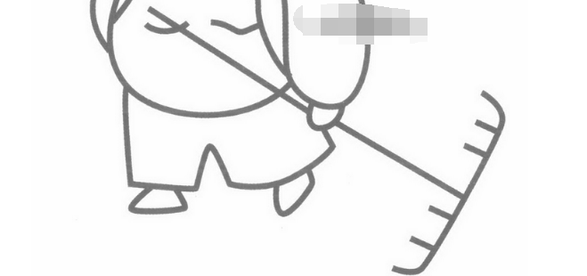 qq画图红包钉耙怎么画？QQ画图红包所有图案画法汇总