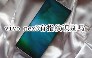 vivo nex3有没有指纹识别
